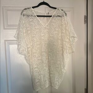 XS three eighty two boutique sheer swim coverup dress